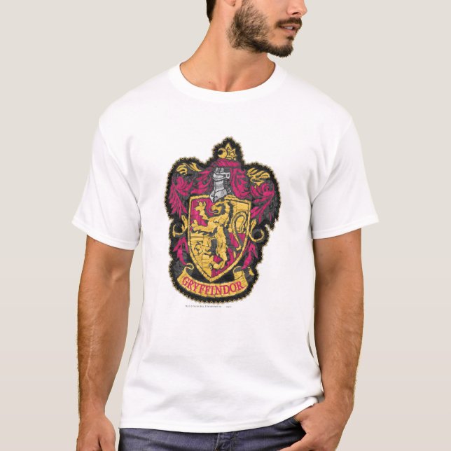 Camiseta Harry Potter| Escudo Gryffindor House (Anverso)