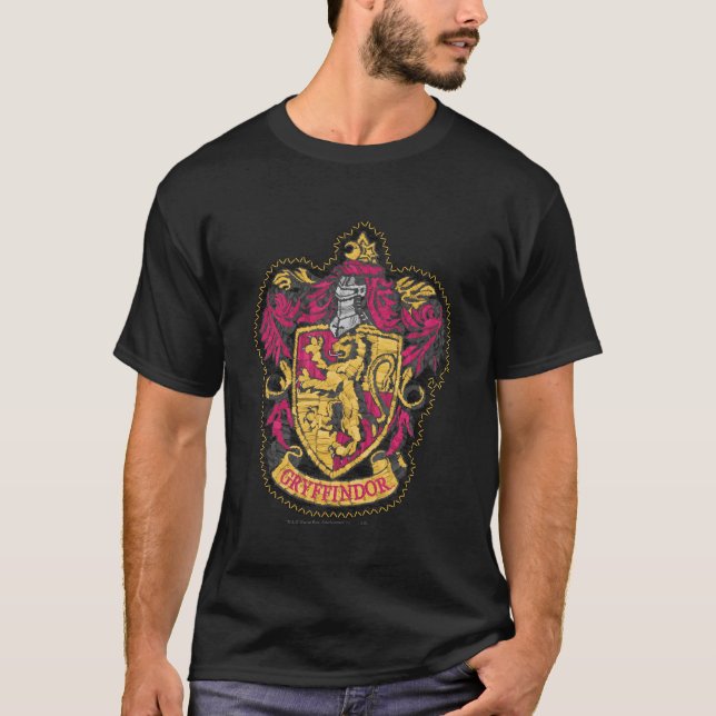Camiseta Harry Potter| Escudo Gryffindor House (Anverso)