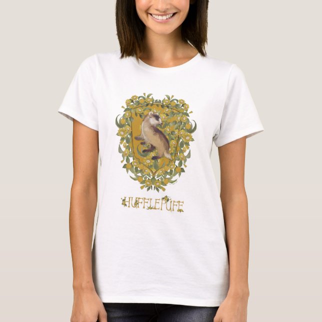 Camiseta HARRY POTTER™ | Escudo HUFFLEPUFF™ (Anverso)