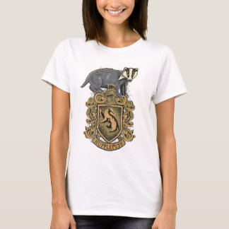 Camiseta Harry Potter| Escudo Hufflepuff con Badger