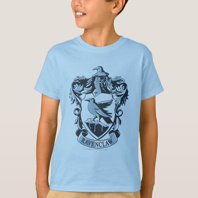Camiseta Harry Potter | Escudo Moderno de Ravenclaw (Anverso)
