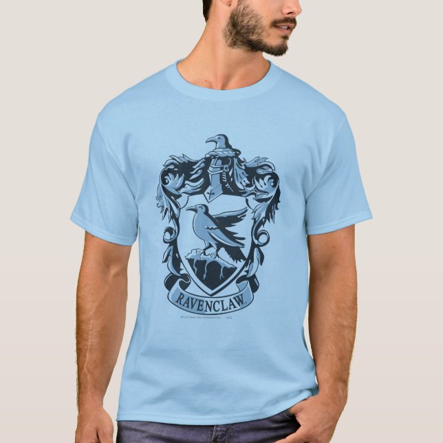 Camiseta Harry Potter | Escudo Ravenclaw moderno (Anverso)
