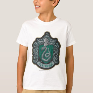 Camiseta Harry Potter  Escudo Retro Mighty Slytherin