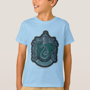 Camiseta Harry Potter  Escudo Retro Mighty Slytherin