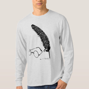 Camiseta Harry Potter Gafas y Pluma