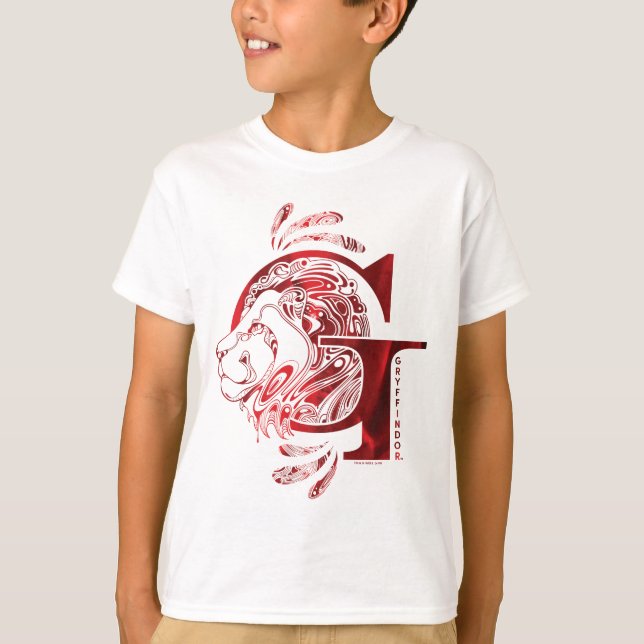 Camiseta Harry Potter | Gráfico Aguamenti GRYFFINDOR™ (Anverso)