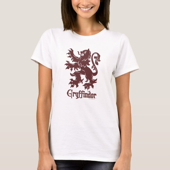Camiseta Harry Potter | Gráfico del León de Gryffindor (Anverso)
