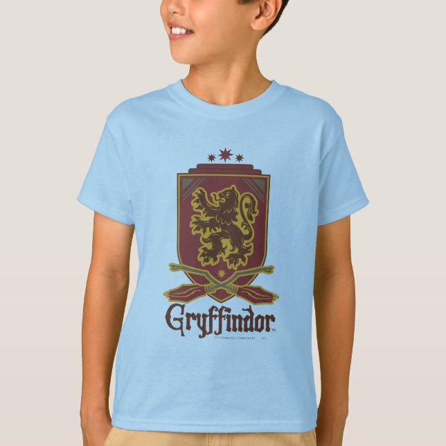 Camiseta Harry Potter | Gryffindor Insignia de QUIDDITCH™ (Anverso)