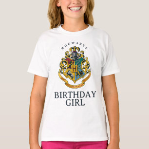 Camiseta Harry Potter   Hogwarts - Chica de cumpleaños