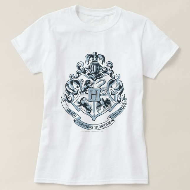 Camiseta Harry Potter | Hogwarts Crest - Blue (Diseño del anverso)