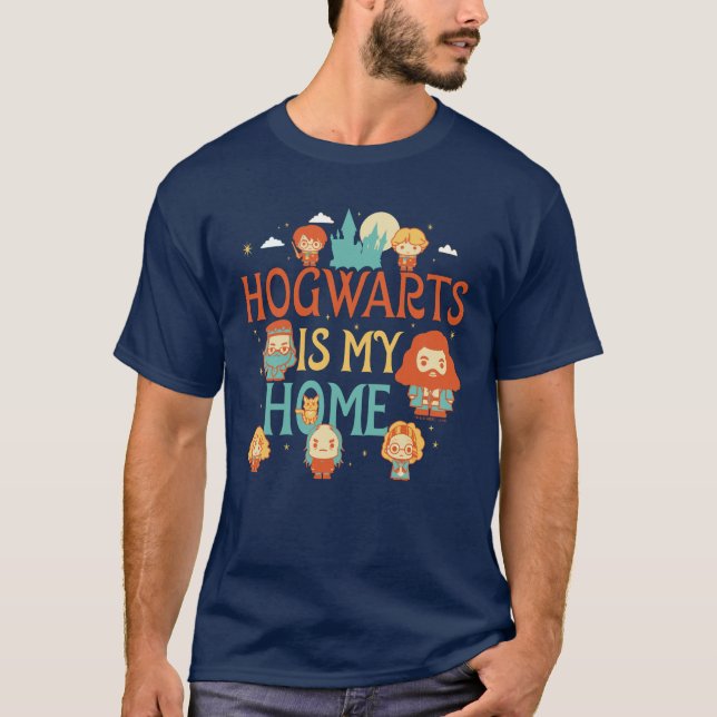 CAMISETA HARRY POTTER™ | HOGWARTS™ ES MI HOGAR (Anverso)