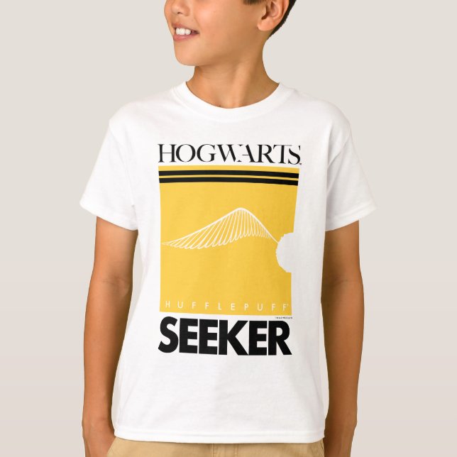 Camiseta Harry Potter | HUFFLEPUFF™ House Quidditch Seeeker (Anverso)