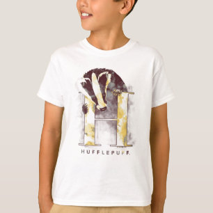 Camiseta Harry Potter HUFFLEPUFF™ Tejón Acuarela