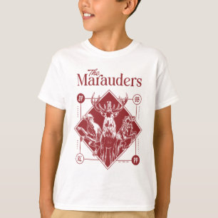 Camiseta HARRY POTTER™ Los Merodeadores Graphic Animagus