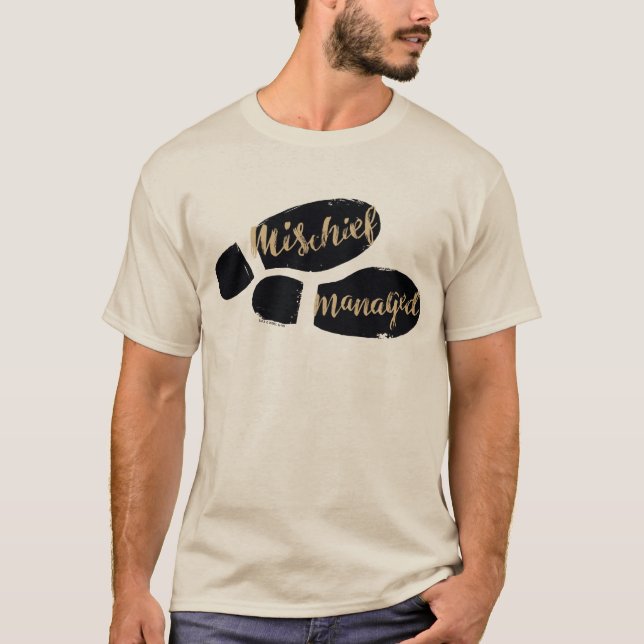 Camiseta Harry Potter | MAPA DE TRAVESURAS™ Huellas (Anverso)