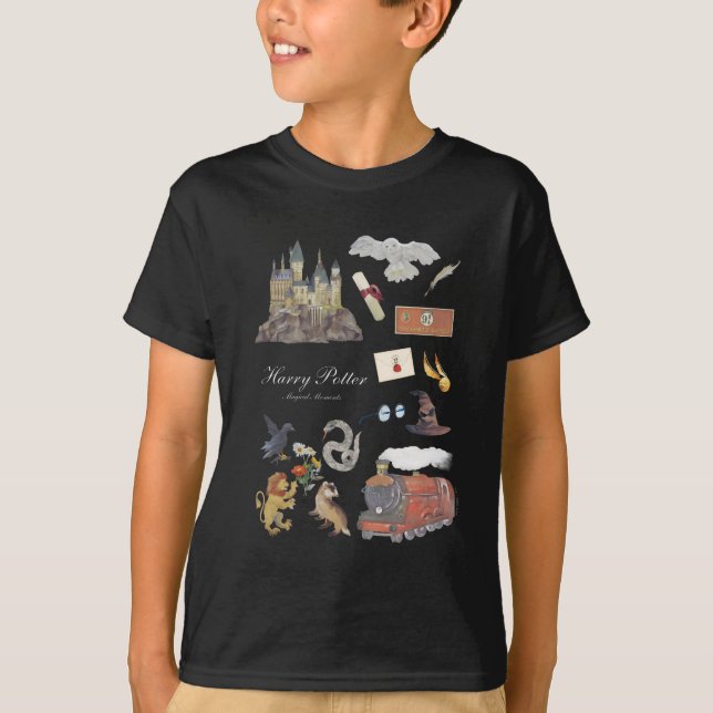 Camiseta HARRY POTTER™ | Momentos mágicos (Anverso)