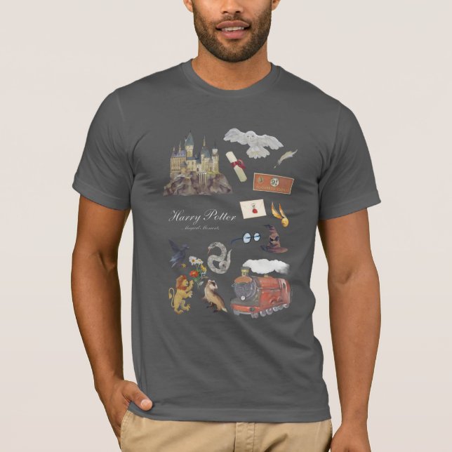 Camiseta HARRY POTTER™ | Momentos mágicos (Anverso)