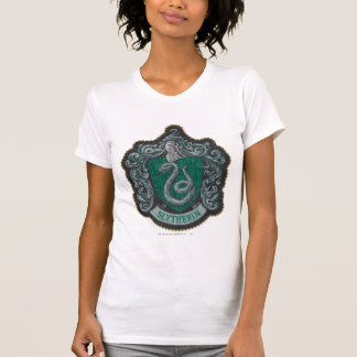 Camiseta Harry Potter | Poderoso Escudo Retro de Slytherin