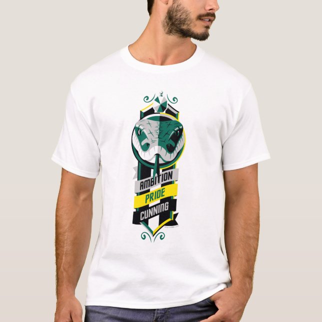 Camiseta Harry Potter| Sigilia de Trajes de Casa SLYTHERIN™ (Anverso)