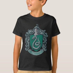 Camiseta Harry Potter   Slytherin Escudo Green