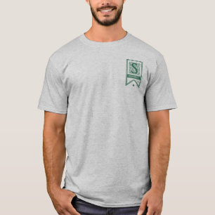 Camiseta Harry Potter   Slytherin Monogram Banner