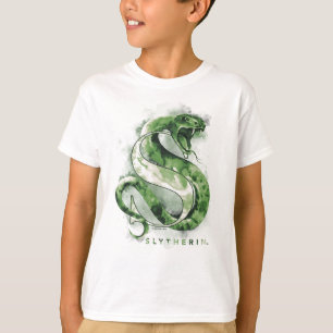 Camiseta Harry Potter   SLYTHERIN™ Serpiente Acuarela