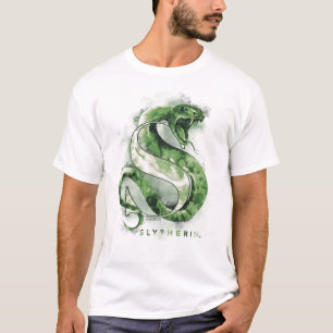Camiseta Harry Potter SLYTHERIN™ Serpiente Acuarela