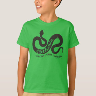Camiseta Harry Potter | SLYTHERIN™ Silueta Tipografía