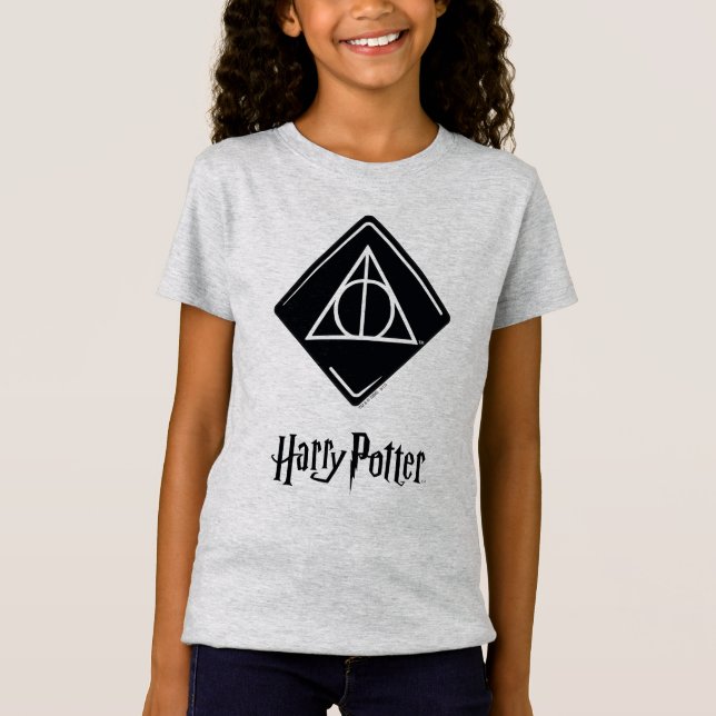 Camiseta Harry Potter Spell | Icono de la horca mortal (Anverso)