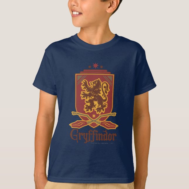Camiseta Harry Potter | Tarjeta Gryffindor QUIDDITCH™ (Anverso)