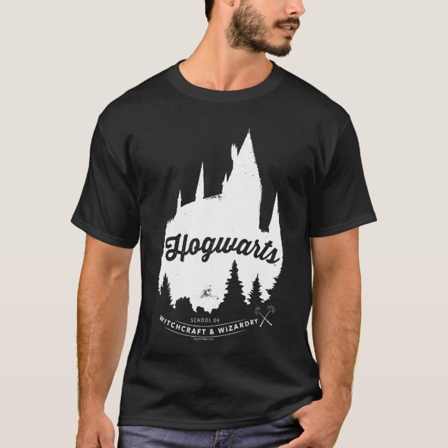 Camiseta Harry Potter | Tipografía del Castillo HOGWARTS™ (Anverso)