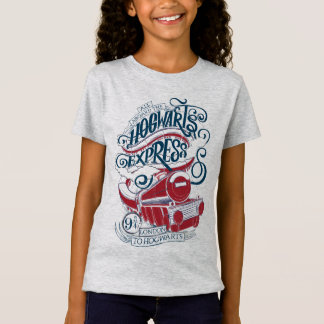 Camiseta Harry Potter | Tipografía del Expreso de Hogwarts