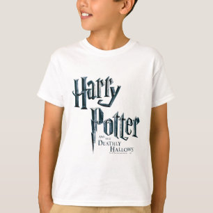 Camiseta Harry Potter y el logo de las mortales 1