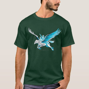 Camiseta Harry y Hermione en un Hippogriff