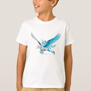 Camiseta Harry y Hermione en un Hippogriff