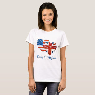 Camiseta Harry y Meghan Boda, 19 de mayo de 2018