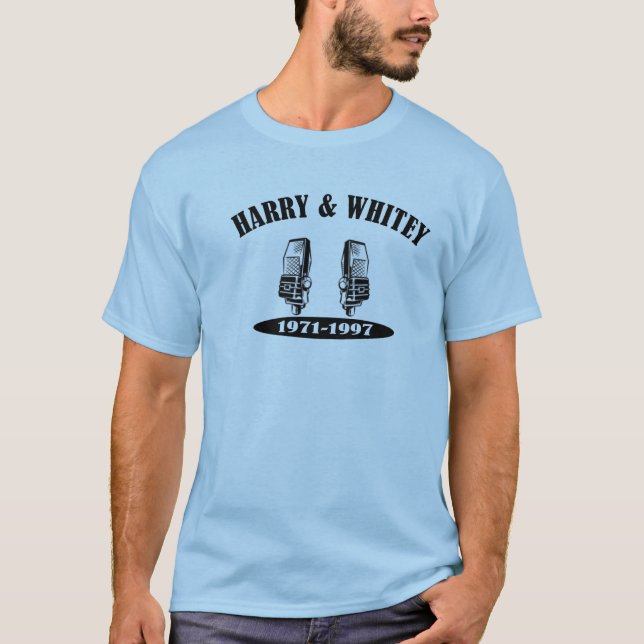 CAMISETA HARRY Y TRIBUTO DE WHITEY (Anverso)