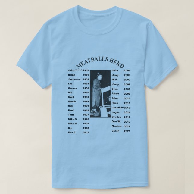 Camiseta Hart Mountain Meatball Shirt 2024 (Diseño del anverso)