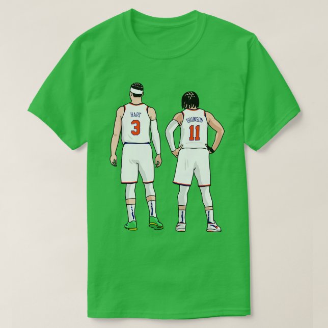 Camiseta Hart y brunson (Diseño del anverso)