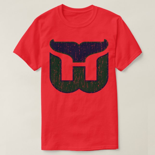Camiseta Hartford Whalers (Diseño del anverso)