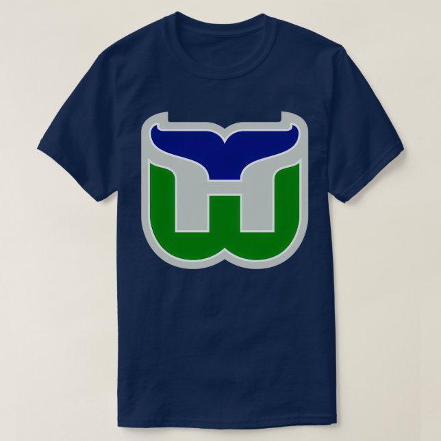 Camiseta Hartford Whalers 1 (Diseño del anverso)