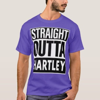 Camiseta Hartley Name Straight Outta Hartley