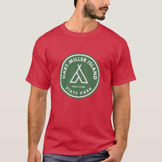 Camiseta HartMiller Island State Park Maryland Tent