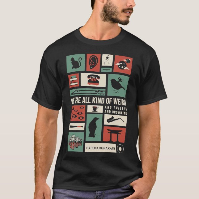 Camiseta Haruki Murakami Classic T-Shirt (Anverso)