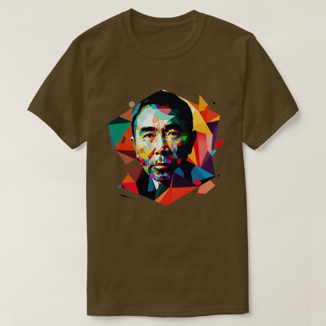 Camiseta Haruki Murakami retro diseño de arte (Diseño del anverso)