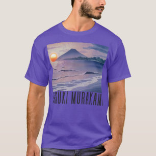 Camiseta Haruki Murakami retro diseño de arte