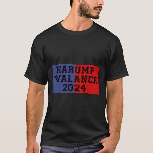 Camiseta Harump Walance 2024 Shirt Harris Trump Wheimer Van (Anverso)