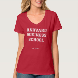 Camiseta "Harvard Business School: Sólo Kidding"