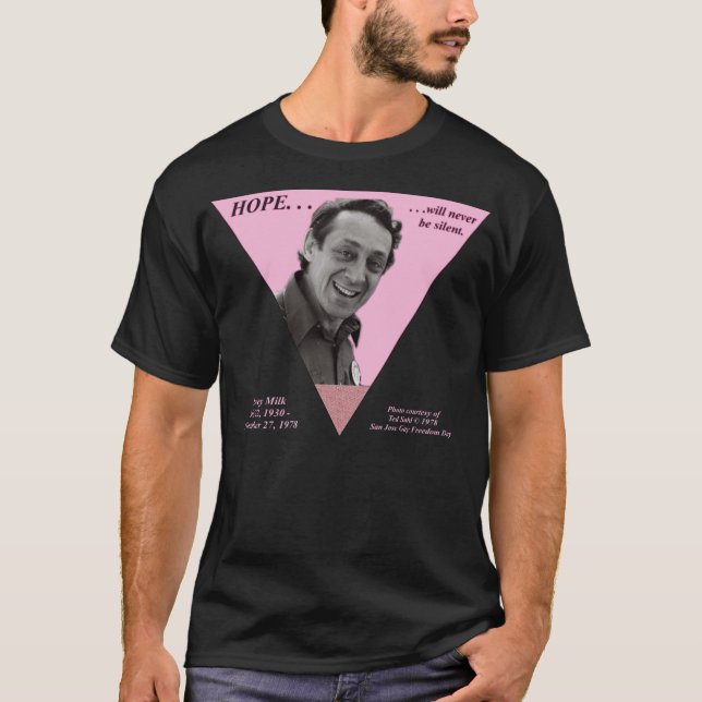 Camiseta Harvey Milk T-Shirt (Anverso)