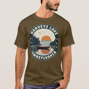 Camiseta Harveys Lake Pennsylvania Sunset